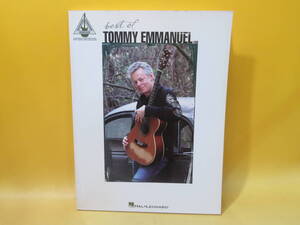 【中古】洋書　トミー・エマニュエル　best of TOMMY EMMANUEL　ギタースコア　HAL LEONARD　B4 A2996