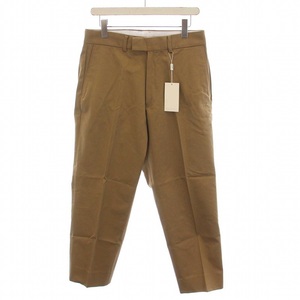 未使用品 アレッジ ALLEGE Ankle Slacks アンクルスラックス パンツ チノパン 2 M ベージュ AH19W-PT04B /YM ■GY32 ▲H メンズ