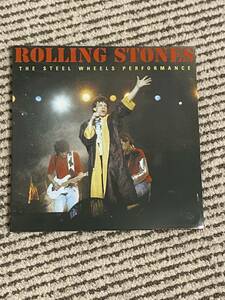 Rolling Stones 「The Steel Wheels Performance」２CD 90年 東京公演