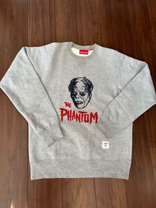 シュプリーム ‘Phantom Crew Sweat’スウェット 古着　　size M