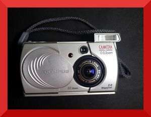 オリンパス OLYMPUS CAMEDIA C-2 ZOOM 2.0メガピクセル コンパクトデジタルカメラ y390 ジャンク