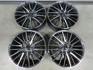 レクサス BBS LS600 LS460 後期 F-SPORT 鍛造 LEXUS 純正 8J +35 PCD120 5穴 19インチ RV748 美品 4本