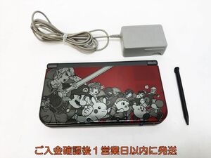 【1円】Newニンテンドー3DSLL 本体 大乱闘スマッシュブラザーズ モデル 任天堂 RED-001 初期化/動作確認済 K03-665yk/F3