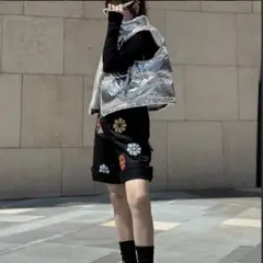 MONCLER JW ANDERSON マクラメフラワーショートパンツ