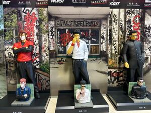 クローズフィギュア海老塚三人衆トリオヒロミマコポン桐島杉原本城鈴蘭鳳仙阪東千田金山WORST軍司坊屋春道九里虎FBG FlashBackZERO滝谷