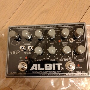 ALBIT３ch TUBEギター プリアンプ A3GP