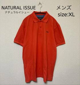 NATURAL ISSUE ナチュラルイシュー ポロシャツ USA輸入古着 XL