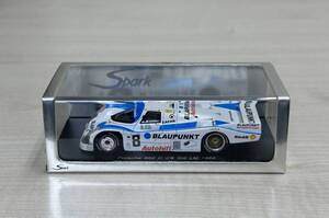 新品未展示品 1/43 spark スパーク JOEST RACING ポルシェ 962C 1988 ルマン24時間 3位表彰台 J. Winter／F.JelinskiI／S.Dickens #8 S0938