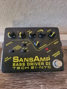 Tech 21 NYC SansAmp Bass Driver DI