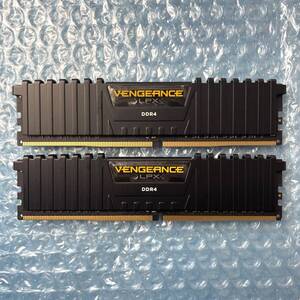 CORSAIR VENGEANCE LPX 8GB×2枚 計16GB DDR4 2666MHz デスクトップ メモリ【DM-718】