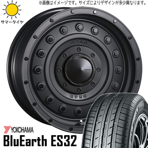 215/70R15 サマータイヤホイールセット ジムニーシエラ JB74 (YOKOHAMA BluEarth ES32 & DEAN Colorado 5穴 139.7)