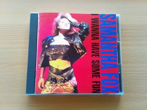 即決 サマンサ・フォックス Samantha Fox/I Wanna Have Some Fun 国内盤「I Only Wanna Be with You Prod.Stock,Aitken&Waterman」80s PWL