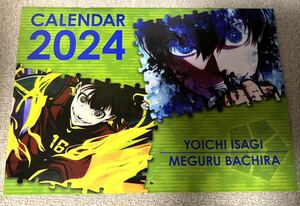 ブルーロック 壁掛けカレンダー2024 潔&蜂楽