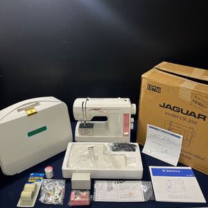 《動作確認済み》JAGUAR ジャガー コンピューターミシン CS-335 家庭用 手芸ミシン 手芸 裁縫 ハンドクラフト