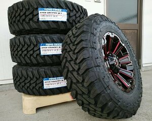 150プラド サーフ ハイラックス 人気 タイヤホイールセット DeathRock トーヨー オープンカントリーMT 265/65R17 265/70R17 17インチ