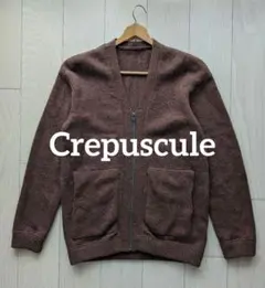 Crepuscule クレプスキュール ウール ホールガーメント カーディガン1