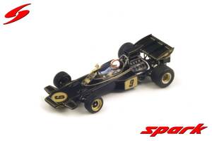 ■スパークモデル 1/43 1972 ロータス72D #9 D.ウォーカー モナコGP