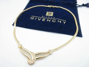 【未使用】ジバンシー GIVENCHY ネックレス ストーン ヴィンテージ ジバンシイ メンズ レディース ストリート おしゃれ レア n-n17