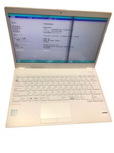 【ジャンク】FUJITSU LIFEBOOK UH90/B3/プロセッサーCore i7-8550U@1.8GHz/メモリ4GB/ストレージ無し/部品取り/管理番号MP58