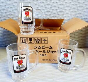 ≪6個セット≫.② 非売品 SUNTORY JIM BEAM ハイボールジョッキ ジムビーム ※ 同梱不可