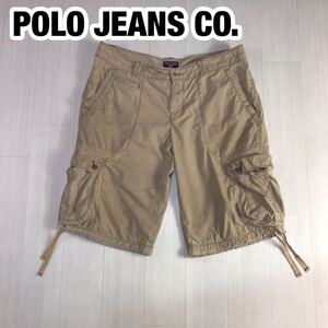 POLO JEANS CO. RALPH LAUREN ポロジーンズカンパニーラルフローレン ハーフパンツ ユースサイズ 14 ベージュ