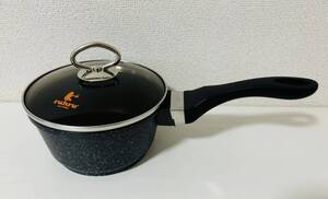 ruhru ルール ドイツ 調理器具 小鍋 取手 蓋付き 深底 多目的 キッチン 道具 中古 0901