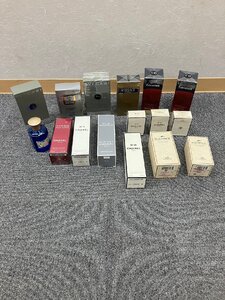 【BF4873a】【1円～】香水おまとめ 16点 未開封 開封品 CHANEL DIOR VERSACE BVLGARI HERMES Cartier SABON №5 №19 フレグランス