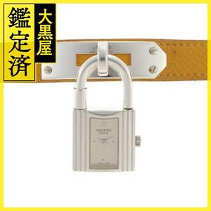 HERMES　エルメス　ケリーウォッチ　KE1.210　SS/レザー　女性用クオーツ時計【473】