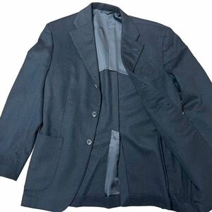 即決★VAN BROTHERS VAN JACKET★Ｍ　カシミアテーラードジャケット バンジャケット 黒 ブラック ブレザー