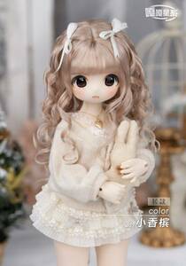 BJDドール用ウィッグ MDD/kumako/DDサイズ通用 全9色 8-9インチ 球体関節人形 doll