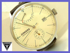 ドイツ発 JUNKERS ユンカース Automatic BAUHAUS バウハウス 26Jewels 自動巻 メンズ 腕時計 クォーツ ウォッチ お買得(検:ポインテック社