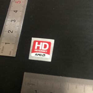 HD INTERNET AMDパソコンエンブレムシール@1915