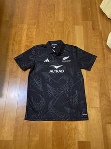 オールブラックス adidas 正規品 新品 タグ付き ラグビー ニュージーランド代表 スポンサー付き