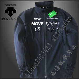 ■新品【DESCENTE MOVE SPORT】デサントムーヴスポーツ AIRY-TRANSFER4WAYストレッチ 軽量 撥水 フルZIPジャケット■NV/XO(XXL)