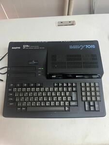 5J45 SANYO サンヨー MSX2+ WAVY 70FD2 PHC-70FD パーソナルコンピュータ レトロ