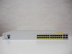 ★【中古】Cisco Catalyst 2960Lシリーズ（WS-C2960L-24PS-LL）PoE+ 初期化