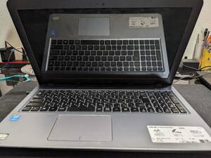 ●●【難あり】ASUS K540L / i7-5500U / 8GBメモリ / 500G HDD / 15.6型 / Windows 10 Home