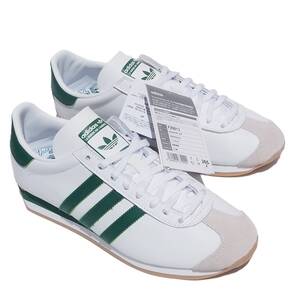 デッド!! 希少!! 新品 US 8 1/2・26.5cm 日本企画 20年 adidas カントリー OG COUNTRY OG 白x緑 レザー 天然皮革