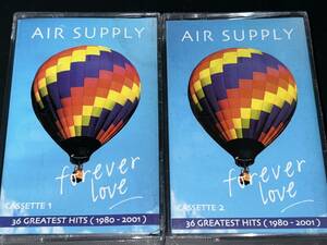 Air Supply / Forever Love 輸入カセットテープ2本組