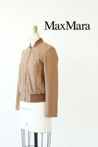 Max mara マックスマーラ ジップ ブルゾン ジャケット size 34 1022891