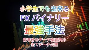 FX バイナリー　超超シンプル手法 （購入者の声、エントリー実績公開中）期間限定値下げ中