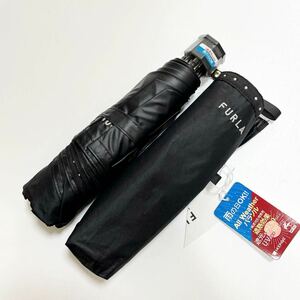 新品 フルラ 傘 日傘 折りたたみ傘 一級遮光 軽量 黒 雨の日OK all weather パラソル