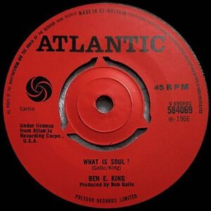 英7 Ben E. King What Is Soul? 584069 Atlantic /00080