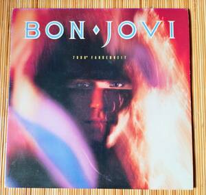 【LP】BON JOVI ボン・ジョヴィ/ 7800ファーレンハイト ポスター付き