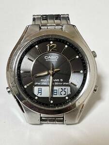 CASIO カシオ LINEAGE LCW-M200 デジアナ 電波ソーラー メンズ腕時計 稼働品