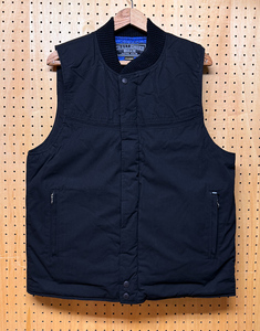 CHALLENGER チャレンジャー DERBY DOWN VEST BLACK-NAVY XLサイズ