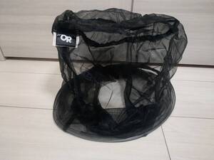 ★旧ロゴ　US製　アウトドアリサーチ　OUTDOOR RESEARCH　ヘッドネット　モスキートネット　★虫よけ　★未使用品