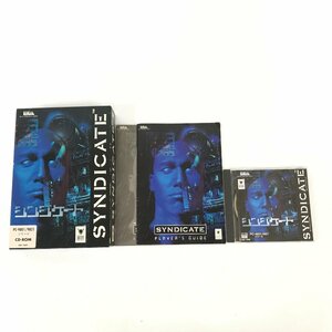 SYNDICATE シンジケート CD-ROM ENP-7009 PC-9801/9821 PCゲーム ELECTRONIC ARTS F11-37