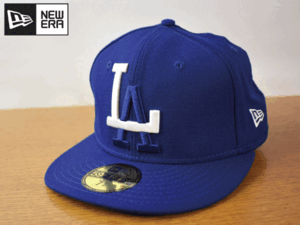 K208《未使用品》NEW ERA ニューエラ 59FIFTY【7-1/4 - 57.7cm】LA DODGERS ドジャース MLB フラット 帽子 キャップ USモデル