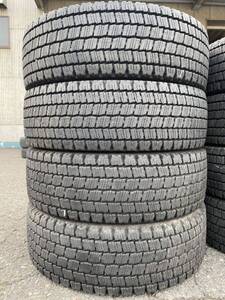 Z4289　送料無料☆深溝トラック用タイヤ　MICHELIN ミシュラン XJS WINTER GRIP　245/70R19.5 136/134L　4本価格　2019年製